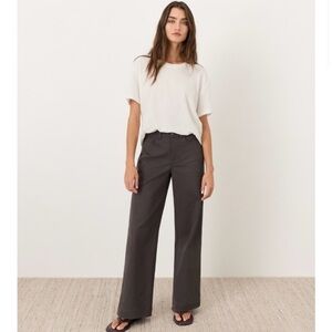 Pact Oak Wide legged Organic stretch twill Pants M